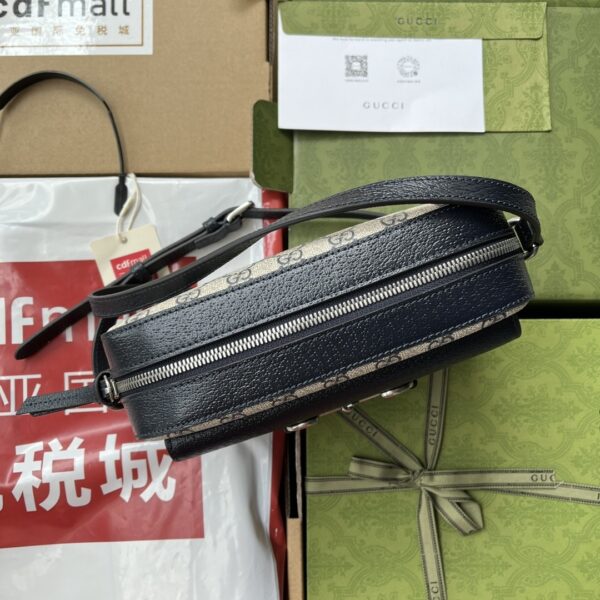 sy_no_F8178B305CFC49ECB1E1B29DF7A3C81B_2 Gucci Horsebit 1955 Ophidia Two-Tone GG Canvas Camera Bag – Blue