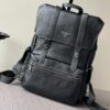 Prada Large Leather Handheld Backpack – Black