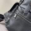 Prada Large Leather Handheld Backpack – Black