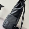 Prada Large Leather Handheld Backpack – Black