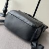 Prada Large Leather Handheld Backpack – Black