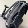 Prada Large Leather Handheld Backpack – Black