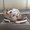 Louis Vuitton Men's Skate Trainer Sneakers – Clover Motif (Unisex/Couple's Style)