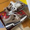 Louis Vuitton Men's Skate Trainer Sneakers – Clover Motif (Unisex/Couple's Style)