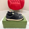 sy_no_F9E9BC653360D72C21C4AA20F79D076F_0 Gucci Screener Black GG Canvas & Suede Sneaker – Black