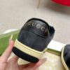 sy_no_F9E9BC653360D72C21C4AA20F79D076F_6 Gucci Screener Black GG Canvas & Suede Sneaker – Black