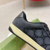 sy_no_F9E9BC653360D72C21C4AA20F79D076F_7 Gucci Screener Black GG Canvas & Suede Sneaker – Black