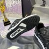 Louis Vuitton LV Trainer Maxi Black Crystal-Embellished Sneakers