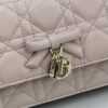My Dior Mini Pearl Chain Bag – Pink Lambskin Bow