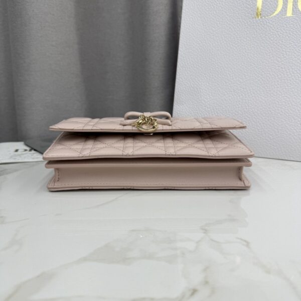 My Dior Mini Pearl Chain Bag – Pink Lambskin Bow