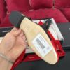 Black & Red Two-Tone Slingback Low-Heel Shoes
