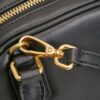 Miu Miu Women's Arcadie Calfskin Bowling Bag – Vintage-Style Shell Bag (Suitable for Commuting; Shoulder, Crossbody, or Hand-Carry)