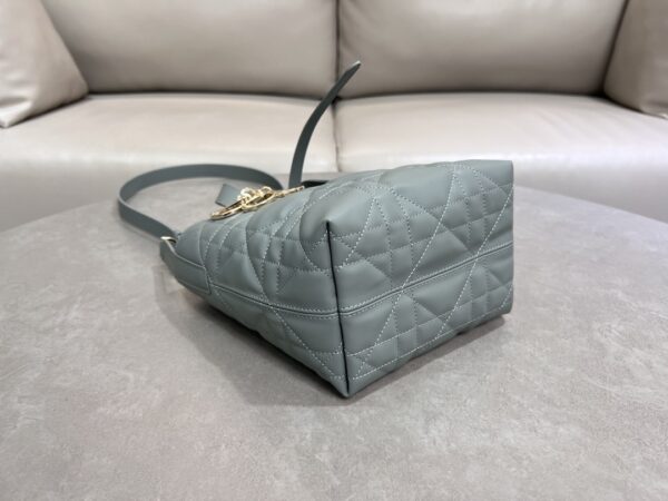 Dior Toujours Small Vertical Tote Bag in Cannage Calfskin (Basket-style) – Shoulder & Crossbody