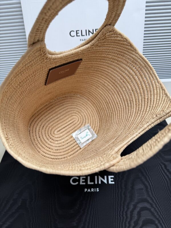 Raffia Woven Basket Bag