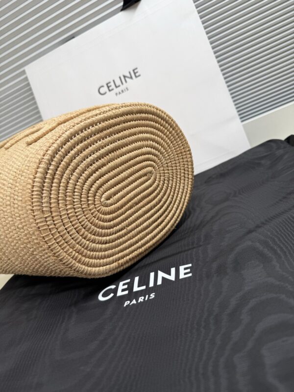 Raffia Woven Basket Bag
