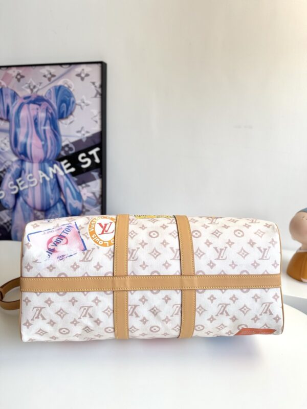 sy_no_FC8CA1CC9253148B65EFB8B8B3ADFC55_3 Louis Vuitton Keepall Bandoulière 45 Travel Bag – Monogram Dune