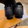 sy_no_FCAF9AC91EA9B1EFD71483694D72B468_7 Black & Deep Blue Calfskin Driving Loafers