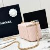 sy_no_FCBE621E6FA4944DB19D2B9AD491EF16_1 Chanel 24K Large Pearl Ball Vanity Bag – Pink Lambskin Leather with Gold Chain