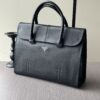 sy_no_FD39A5D934E4432CDB02F99A45DD1669_0 Prada-Inspired Large Leather Briefcase – Black
