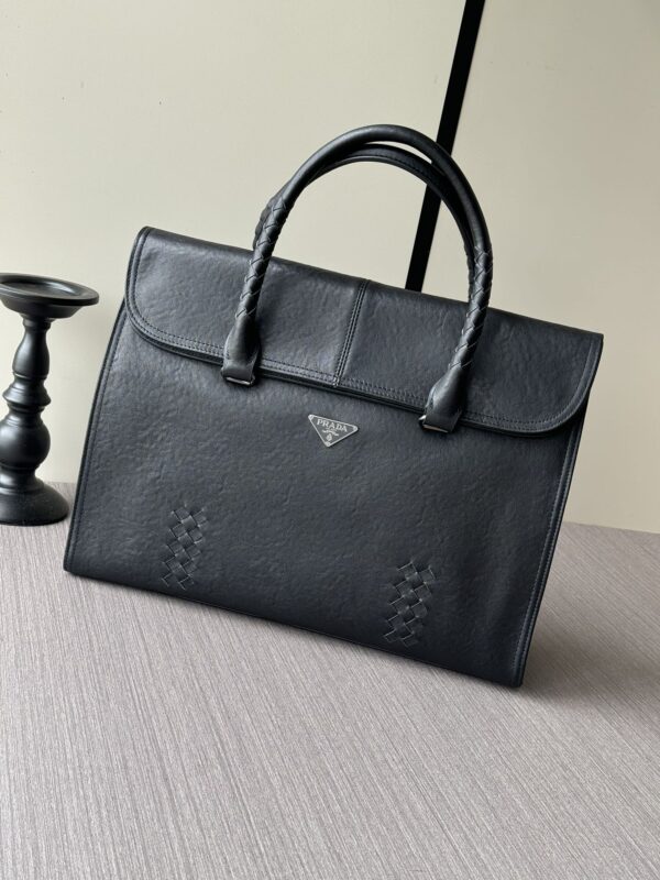 sy_no_FD39A5D934E4432CDB02F99A45DD1669_1 Prada-Inspired Large Leather Briefcase – Black