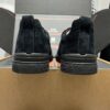 sy_no_FD96BFD8E2CA684A085E309BB0A2081A_3 All-Black Suede Triple-Cross Slip-On Shoes