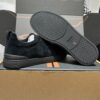 sy_no_FD96BFD8E2CA684A085E309BB0A2081A_6 All-Black Suede Triple-Cross Slip-On Shoes