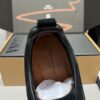 sy_no_FD96BFD8E2CA684A085E309BB0A2081A_8 All-Black Suede Triple-Cross Slip-On Shoes