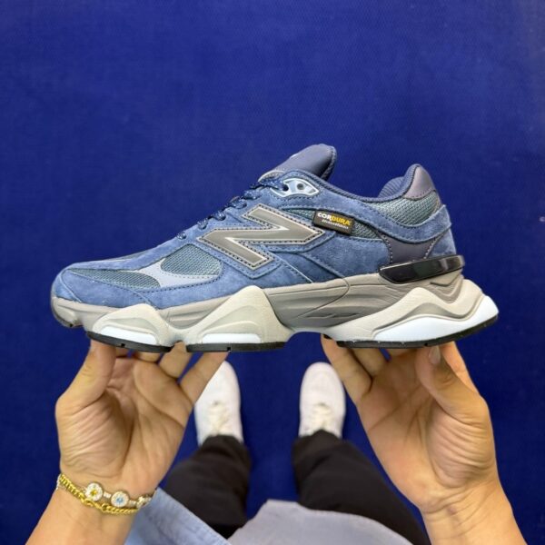 sy_no_FE2080D28632A396B7988D7B1CBC28CE_0 Vintage Indigo & Slate Blue 9060 CORDURA® Sneakers
