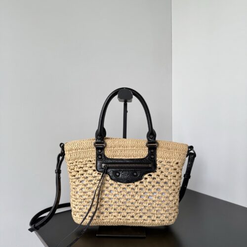 sy_no_FF092DFBE936ACC3AC3AF7829D3DD9A2_0 BALENCIAGA*LE CITY Woven Bag