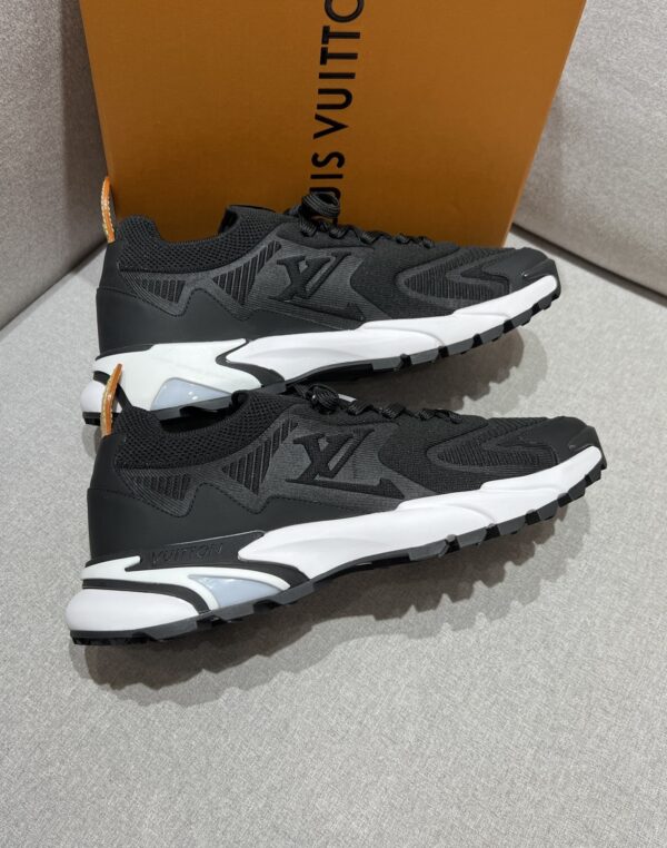 sy_no_FF914FD7DF02D01C6498EE95782D29C3_7 Black Technical Mesh Retro Dad Sneakers