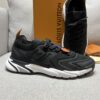 sy_no_FF914FD7DF02D01C6498EE95782D29C3_8 Black Technical Mesh Retro Dad Sneakers