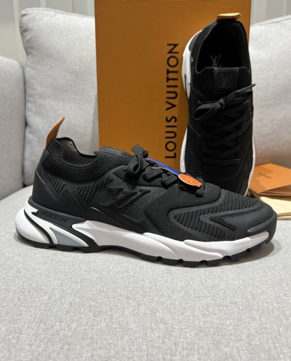 sy_no_FF914FD7DF02D01C6498EE95782D29C3_8 Black Technical Mesh Retro Dad Sneakers