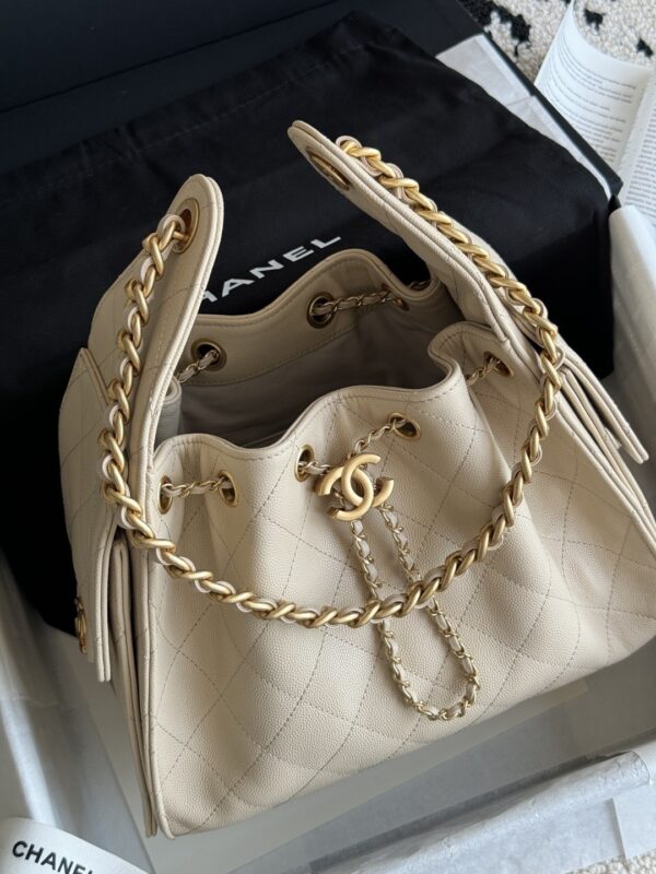 Chanel Small Hobo Bag (Caviar Leather) – Chain Shoulder/Underarm Bag