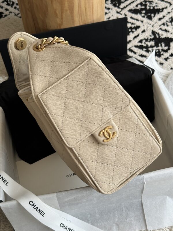 Chanel Small Hobo Bag (Caviar Leather) – Chain Shoulder/Underarm Bag