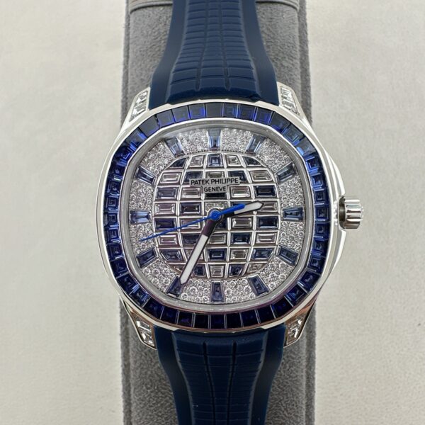 sy_no_0029DF18B6D4B761056BB4539EEA7B5A_0 Patek Philippe 5168/461G-001 White Gold Sapphire Diamond Grenade HK11694