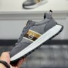 sy_no_00DDC8A5542CFA3EB9956260601502B8_5 Gucci Grey GG Monogram Web Stripe Low-Top Sneaker