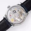 IWC Portugal series automatic mechanical movement blue panda dial waterproof date power reserve display men's watch Swiss watch white dial stainless steel case crocodile leather strap