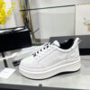 sy_no_01621E16CAFAD214C747CBB7D37737FB_0 Chanel White-Black Mixed-Material Platform Low-Top Sneaker with Embossed CC Logo