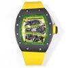sy_no_021EC48390FEEF7EA86E872B3E3CCF1D_0 RICHARD MILLE Manual Mechanical Movement RICHARD MILLE Hollow Dial Ceramic Case Carbon Fiber Strap