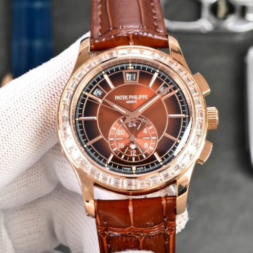 sy_no_02C6A2D90A1047901E6183298A14AA53_0 Patek Philippe Complex Function Timepiece Series Automatic Mechanical Movement 30 Meter Waterproof Men's Watch