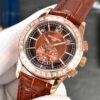 Patek Philippe Complex Function Timepiece Series Automatic Mechanical Movement 30 Meter Waterproof Men's Watch