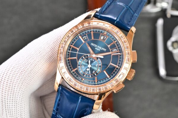 Patek Philippe Complex Function Timepiece Series Automatic Mechanical Movement 30 Meter Waterproof Men's Watch