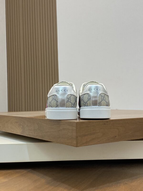 sy_no_02F3AE58E76C3EF09C8017DB42AD51E3_7 Gucci Beige GG Monogram Web Low-Top Sneaker