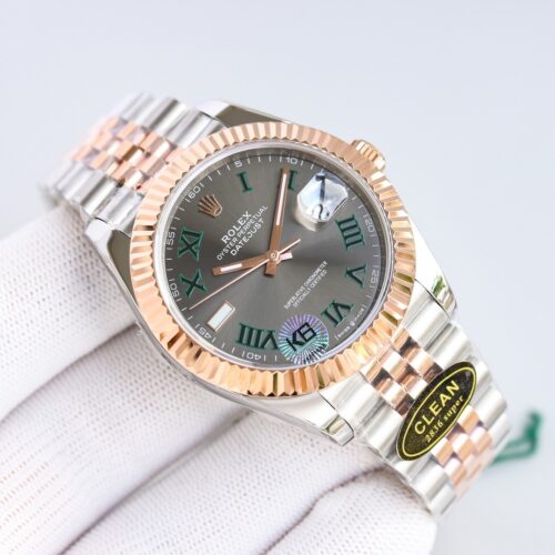 ROLEX Rolex Dog Tooth Ring Gold Logbook Series Automatic Mechanical Movement Men's Watch Swiss Watch