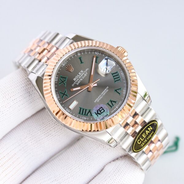sy_no_034F068E640E53B7CBB28FF33EC23C9B_0 ROLEX Rolex Dog Tooth Ring Gold Logbook Series Automatic Mechanical Movement Men's Watch Swiss Watch