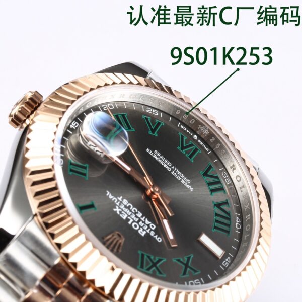 sy_no_034F068E640E53B7CBB28FF33EC23C9B_3 ROLEX Rolex Dog Tooth Ring Gold Logbook Series Automatic Mechanical Movement Men's Watch Swiss Watch