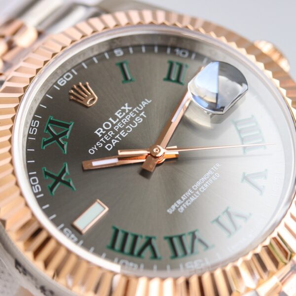 sy_no_034F068E640E53B7CBB28FF33EC23C9B_6 ROLEX Rolex Dog Tooth Ring Gold Logbook Series Automatic Mechanical Movement Men's Watch Swiss Watch