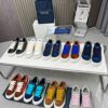 sy_no_0387E9F71AE4C705EF15F5B2DDB212F4_4 Dior Grey Suede Silver Oblique Jacquard Pink-Lace Low-Top Sneaker