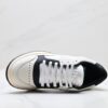Gucci MAC8 White & Black Sneaker with Interlocking G Logo & Two-Tone Sole