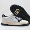 Gucci MAC8 White & Black Sneaker with Interlocking G Logo & Two-Tone Sole